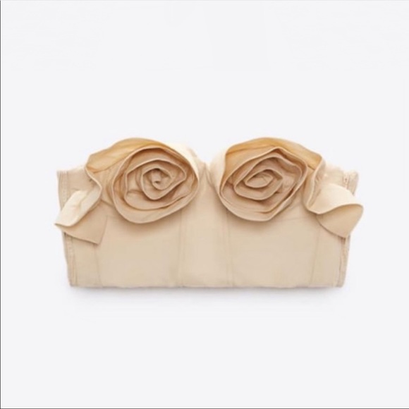 Zara blogger favorite floral crop top - Picture 4 of 11